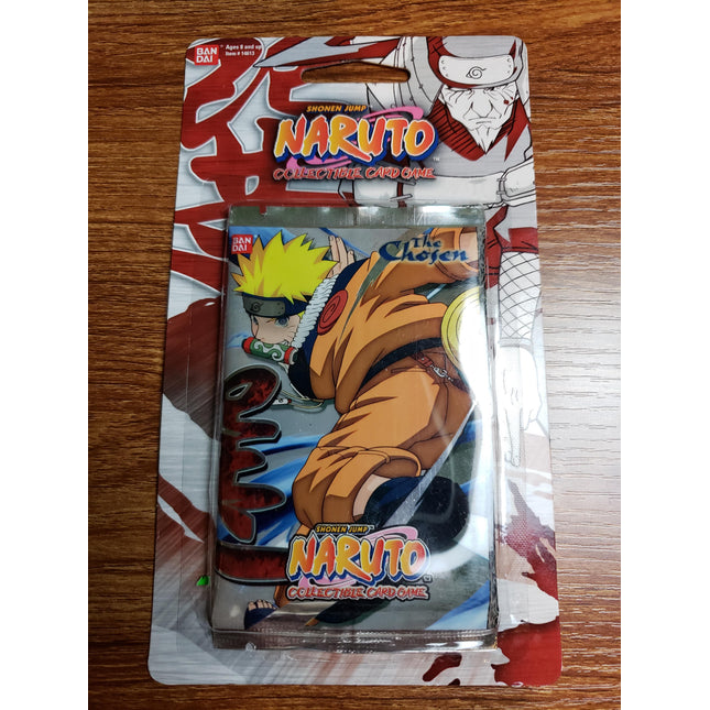 The Chosen - Set 9 - Blister Booster Pack x1 - Naruto Art - Naruto CCG Card Game - Sealed 