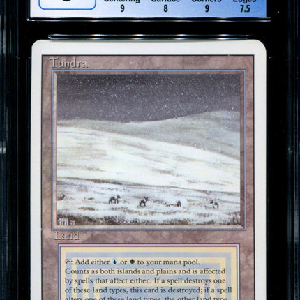 Tundra - CGC 8 - Rare - Revised Edition - Magic the Gathering - 70066