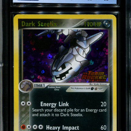 Dark Steelix - 10/109 - CGC 8.5 - Reverse Holo - Team Rocket Returns - 36726