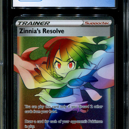 Zinnia's Resolve - 225/203 - CGC 9.5 - Evolving Skies - Hyper Rare - Pokemon - 91382