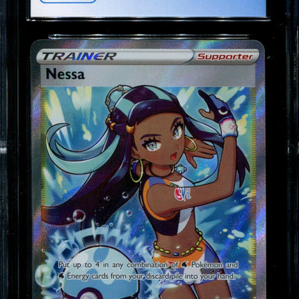 Nessa - TG27/TG30 - CGC 9 - Lost Origin - Full Art - Pokemon - 5095