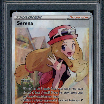 Serena - 193/195 - PSA 10 - Full Art - Silver Tempest - Pokemon - 61956