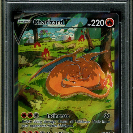 Charizard V - SWSH260 - PSA 9 - Alternate Art - Black Star Promo - Pokemon - 56407