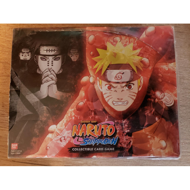 Path of Pain - Set 19 - Booster Box of 24 Packs - Naruto CCG Card Game - Damaged Seal