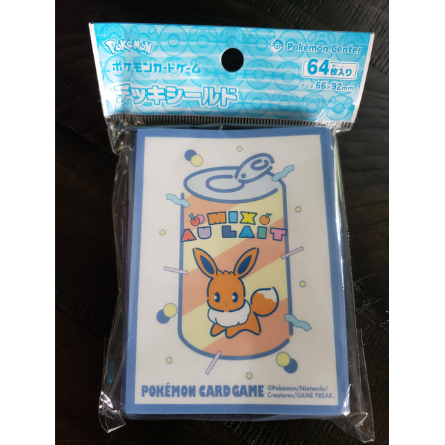 Eevee Soda Mix Au Lait - Sealed Set of 64 Sleeves - Japanese - Pokemon Center