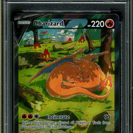 Charizard V - SWSH260 - PSA 9 - Alternate Art - Black Star Promo - Pokemon - 56413