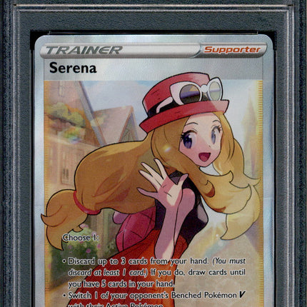 Serena - 193/195 - PSA 10 - Full Art - Silver Tempest - Pokemon - 61953