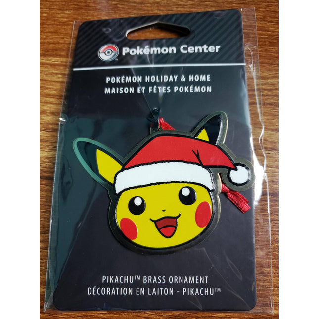Pikachu Christmas Ornament - Pokemon Center - Special Promotional Item - Sealed