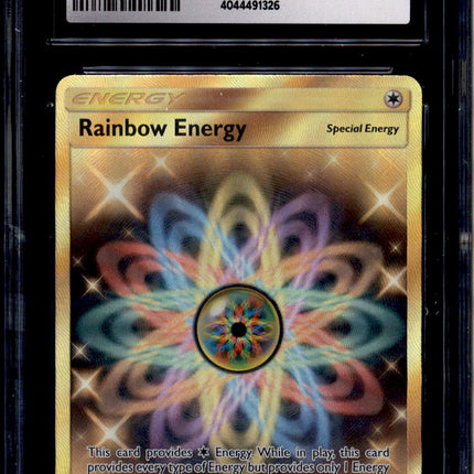 Rainbow Energy - 183/168 - CGC 10 - Secret Rare - Celestial Storm - Pokemon - 91326