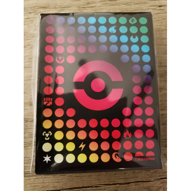 Pokeball - Energy Rainbow - Trainer Toolkit - Pokemon Set of 60 Sleeves
