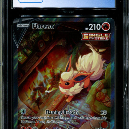 Flareon V - SWSH179 - CGC 9 - Black Star Promos - Alternate Art - Pokemon - 92290