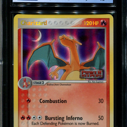 Charizard - 6/108 - CGC 5 - Reverse Holo - Power Keepers - 36762