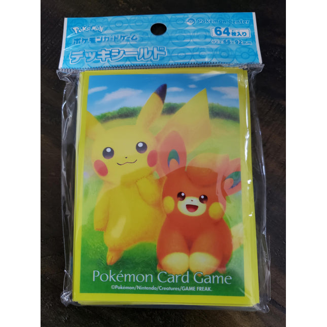 Pikachu & Pawmi Best Friends - Sealed Set of 64 Sleeves - Japanese - Pokemon Center