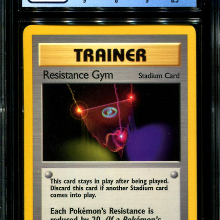 Resistance Gym - 109/132 - CGC 8.5 - 1st Edition - Gym Challenge - Pokemon - 72088