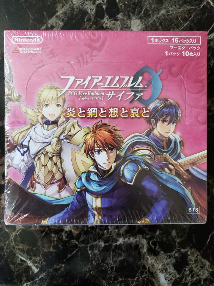 Fire Emblem Cipher 0 - B13 - Sealed Booster Box