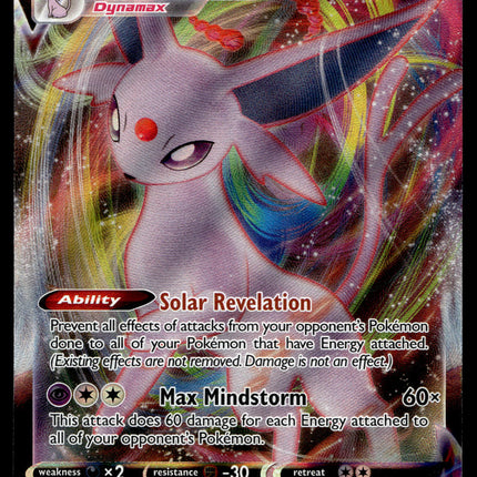 Espeon Vmax - 065/203 - NM - Ultra Rare - Evolving Skies - Pokemon - A9-98