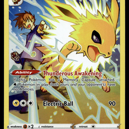 Jolteon - TG04/TG30 - NM - Full Art - Brilliant Stars - Pokemon - A6-20