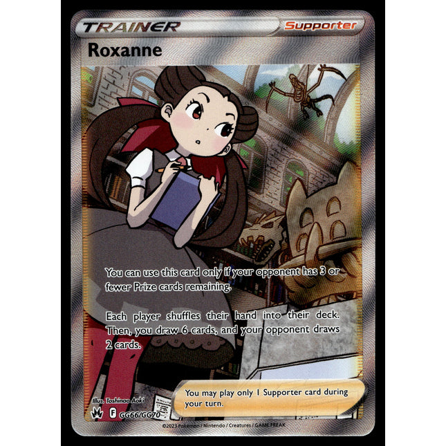 Roxanne - GG66/GG70 - NM - Full Art - Crown Zenith - Pokemon - C3-59