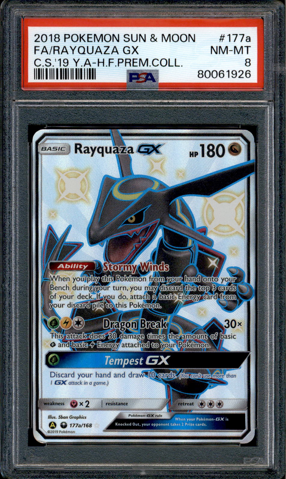 Rayquaza-GX (177a/168), Busca de Cards