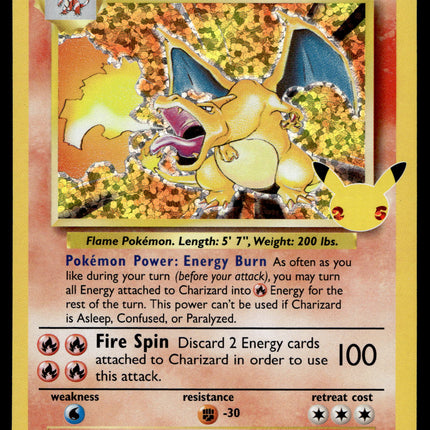 Charizard - 4/102 - NM - Holo - Celebrations - Pokemon - A6-43
