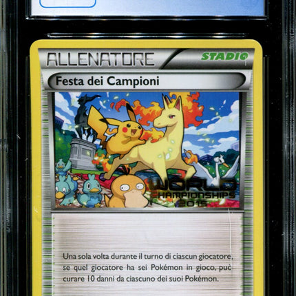 Champions Festival - XY91 - CGC 9 - Black Star Promos - Italian - World C. - Pokemon - 94064