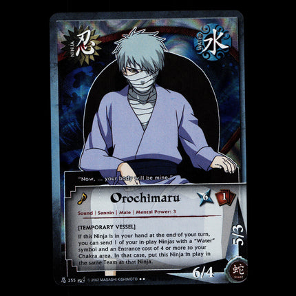 Orochimaru - 255 - NM - 1st Edition - Foil - Naruto CCG - D3-32