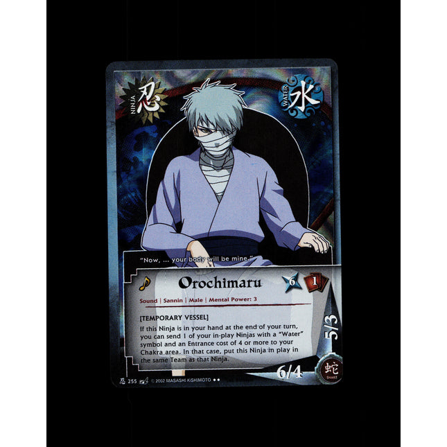Orochimaru - 255 - NM - 1st Edition - Foil - Naruto CCG - D3-32