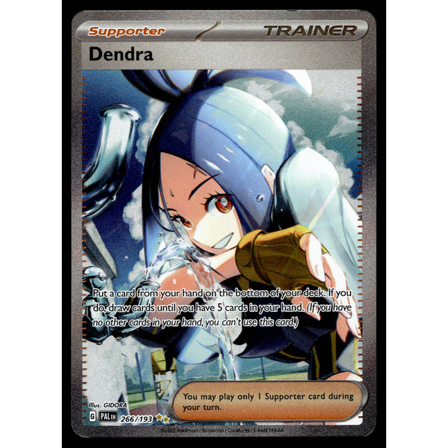 Dendra - 266/193 - NM - Alt Art - Paldea Evolved - Pokemon - A8-45