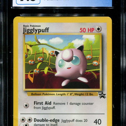Jigglypuff - 7 - CGC 9.5 - Black Star Promo - First Movie Soundtrack - Pokemon - 54106