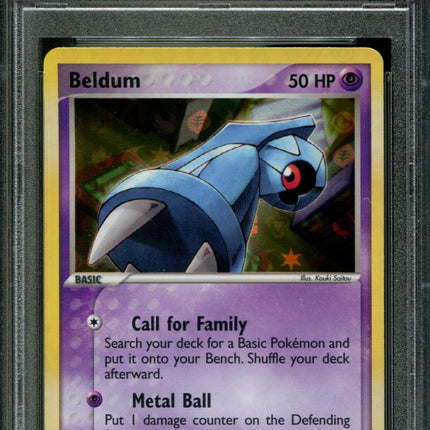 Beldum - 54/101 - PSA 9 - Reverse Holo - Hidden Legends - Pokemon - 65003