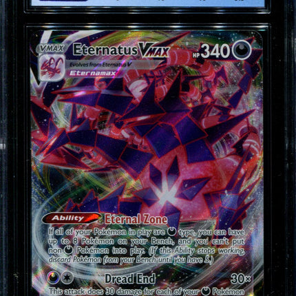 Eternatus Vmax - 117/189 - CGC 9.5 Gem Mint - Darkness Ablaze - 68051