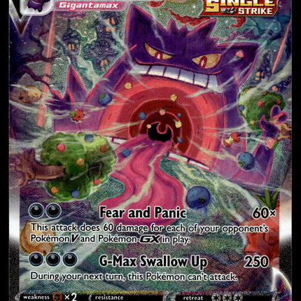 Gengar Vmax - 271/264 - NM - Alt Art - Fusion Strike - Pokemon - A6-87