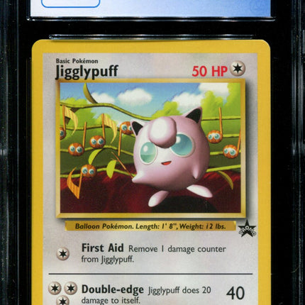 Jigglypuff - 7 - CGC 9 - Black Star Promo - First Movie Soundtrack - Pokemon - 54099
