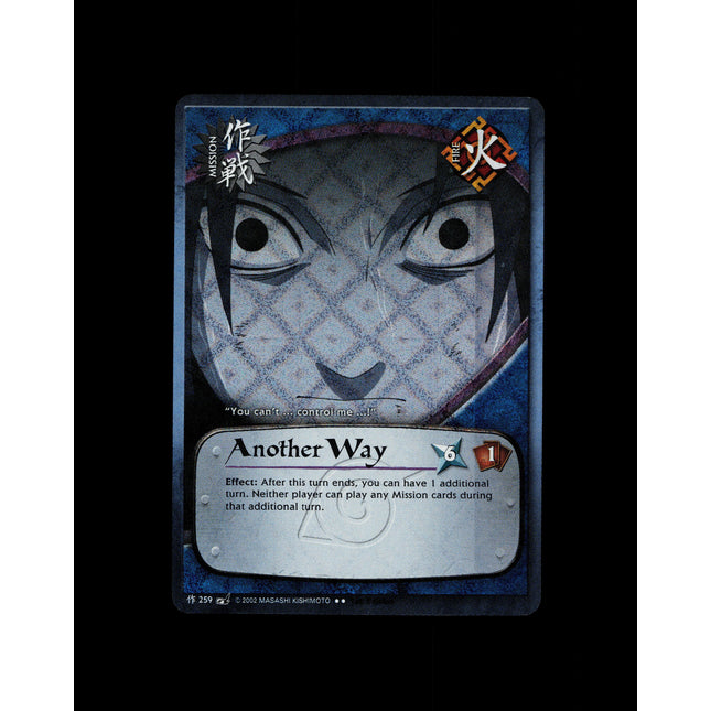 Another Way - 259 - NM - 1st Edition - Diamond Foil - Naruto CCG - D3-24
