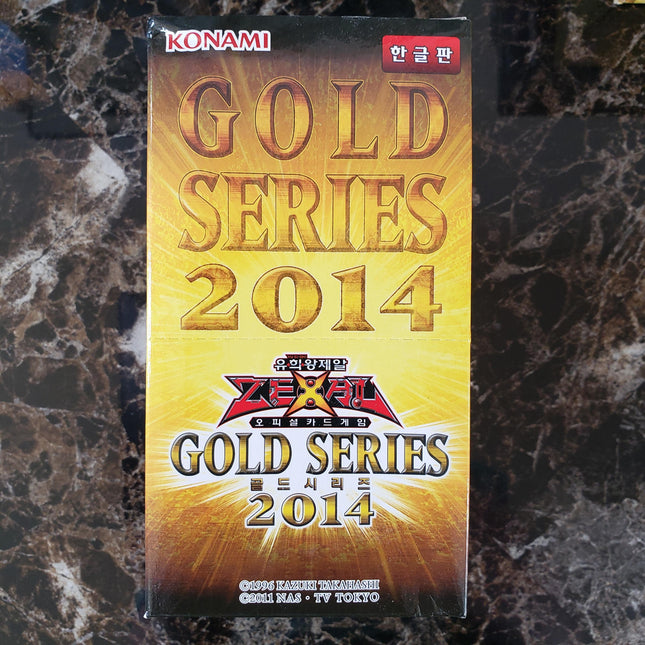 Gold Series 2014 - Korean Booster Box - 20x Packs - Yu-Gi-Oh - Sealed - New