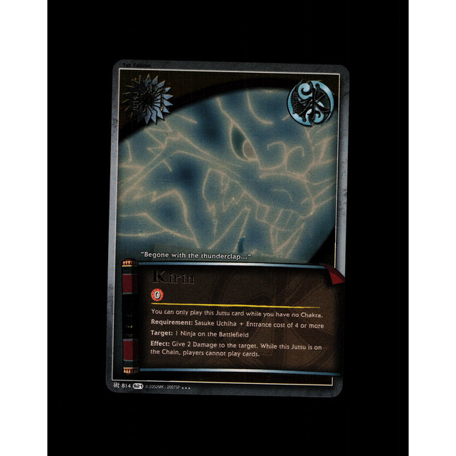 Kirin - 814 - NM - 1st Edition Foil - S21 - Naruto CCG - D4-7
