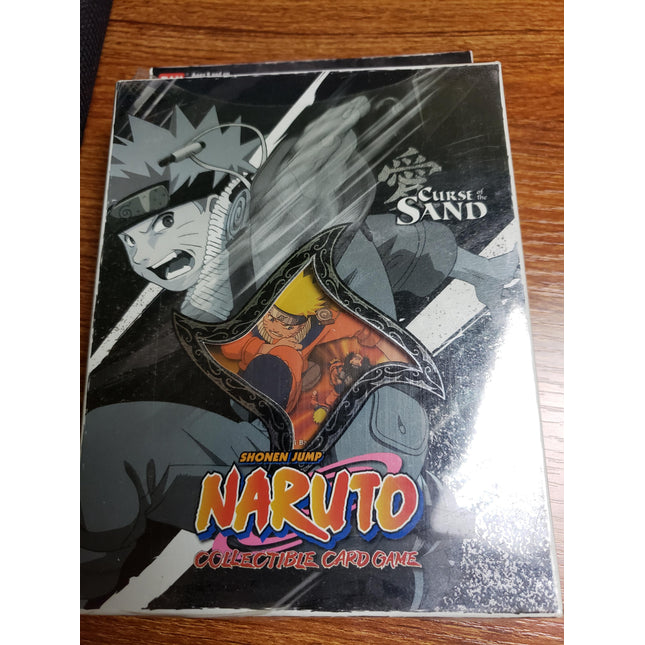 Curse of Sand - Set 3 - Theme Deck x1 - Naruto Art (Black) - Naruto CCG Card Game - Sealed