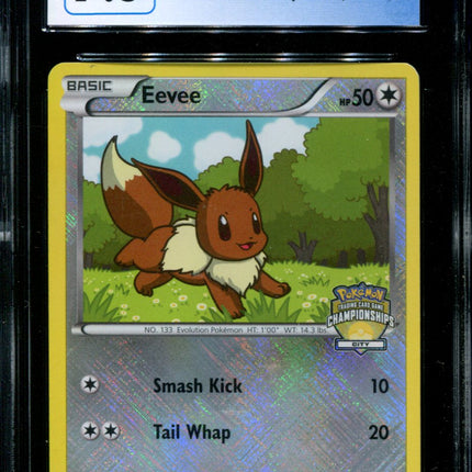 Eevee - 84/108 - CGC 7.5 - City Championship - Dark Explorers - Pokemon - 54166