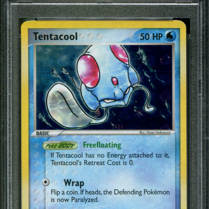 Tentacool - 77/101 - PSA 9 - Reverse Holo - Hidden Legends - Pokemon - 65053