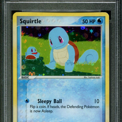 Squirtle - 82/112 - PSA 10 - Reverse Holo - FRLG - Pokemon - 64989