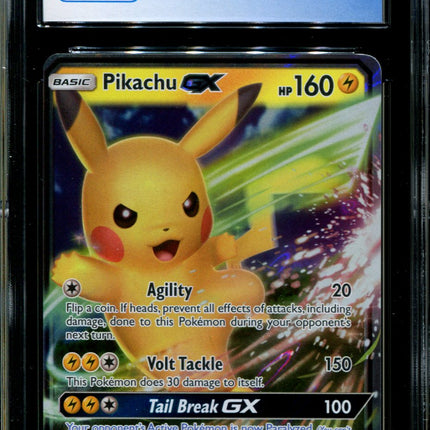 Pikachu GX - SM232 - CGC 9 - Black Star Promos - Ultra Rare - Pokemon - 94313
