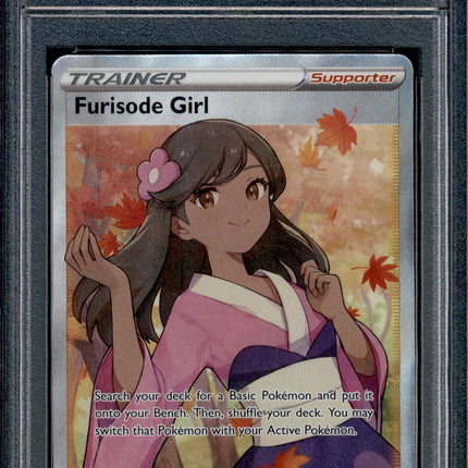 Furisode Girl - 190/195 - PSA 10 - Full Art - Silver Tempest - Pokemon - 73339