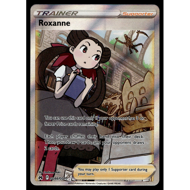 Roxanne - GG66/GG70 - NM - Full Art - Crown Zenith - Pokemon - C3-56