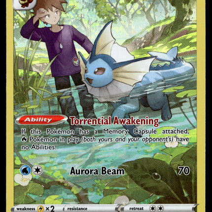 Vaporeon - TG02/TG30 - NM - Full Art - Brilliant Stars - Pokemon - A6-22