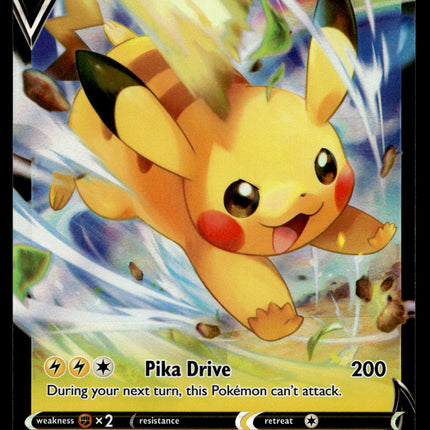 Pikachu V - SWSH285 - NM - Ultra Rare - Promo - Pokemon - A9-47