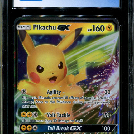 Pikachu GX - SM232 - CGC 9 - Black Star Promos - Ultra Rare - Pokemon - 94287