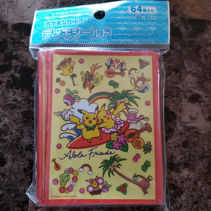 Alola Friends - Pokemon Pikachu Sleeves - 64 Sleeves - Japanese