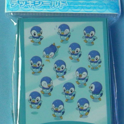 Piplup Squad Sleeves - Set of 64 Sleeves - Japanese - Pokemon Center