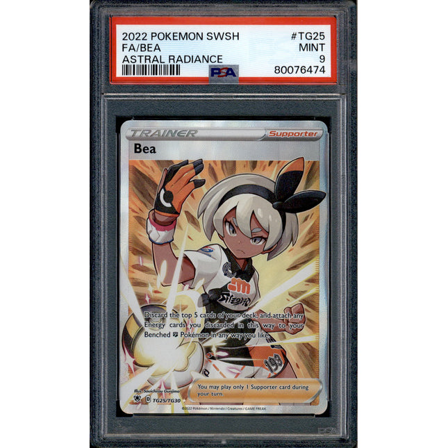 Bea - TG25/TG30 - PSA 9 - Full Art - Astral Radiance - Pokemon - 76474