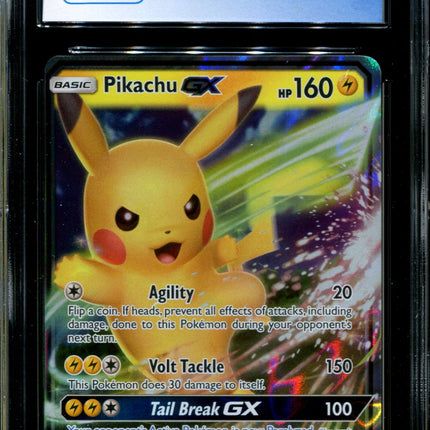 Pikachu GX - SM232 - CGC 9 - Black Star Promos - Ultra Rare - Pokemon - 94310